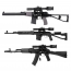 Прицел оптический PSO-1 4x24 SVD AOE с подсветкой