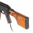 Страйкбольный пулемет (AirsoftSports) LCT РПКС-74 Wood ВВД WOLVERINE INFERNO V3 Premium Elec. (AS55)