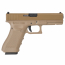 Страйкбольный пистолет (WE) GLOCK 17 Gen.4 MOS GBB (TAN)