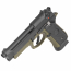 Страйкбольный пистолет (KJW) M9A1 (Olive) CO2