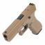 Страйкбольный пистолет (WE) GLOCK 17 Gen.4 MOS GBB (TAN)