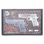 Страйкбольный пистолет (WE) COLT 1911 HEX CUT Gen.2 GBB (Silver)