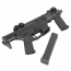 Страйкбольный пистолет-пулемёт (S&T) EMG Angstadt Arms SCW-9 4 inch G3 AEG (Black)