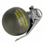 Граната учебная (TAG) TAG-67 с шарами (с активной чекой)