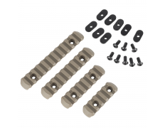 Планки на цевье (WADSN) RIS MOE набор 4шт (TAN)