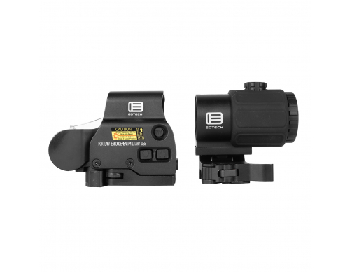Прицел коллиматорный EOTech 558 Red Green Point + MAGNIFIER G43 - 3X (Black)