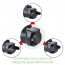 Фонарь пистолетный (WADSN) ModLite PL350-PLHv2 Light Package (Black)