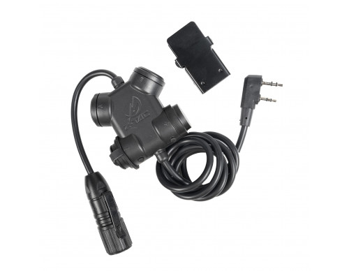 Кнопка PTT (Z-TAC) SILYNX CLARUS Dual band для рации (Kenwood-BaoFeng) Z135